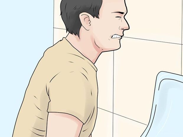 Boleče uriniranje je simptom poslabšanja prostatitisa pri moških