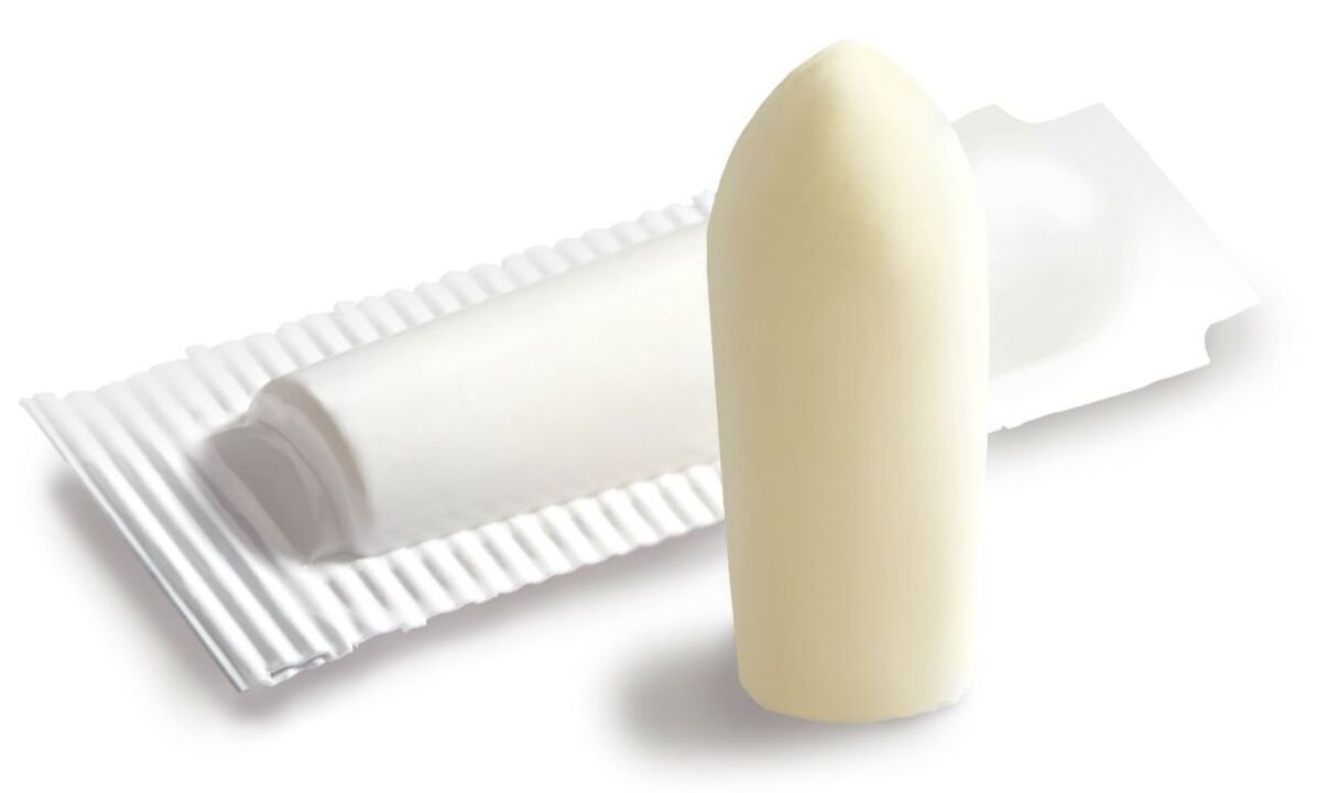Za zdravljenje prostatitisa se uporabljajo tudi zdravilne supozitorije.